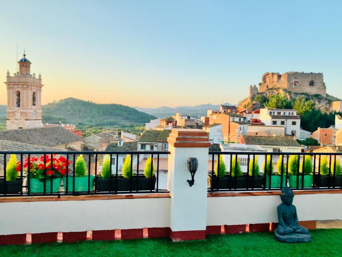 Penzion Casa Rural Valle Del Palancia Castellnovo Exteriér fotografie