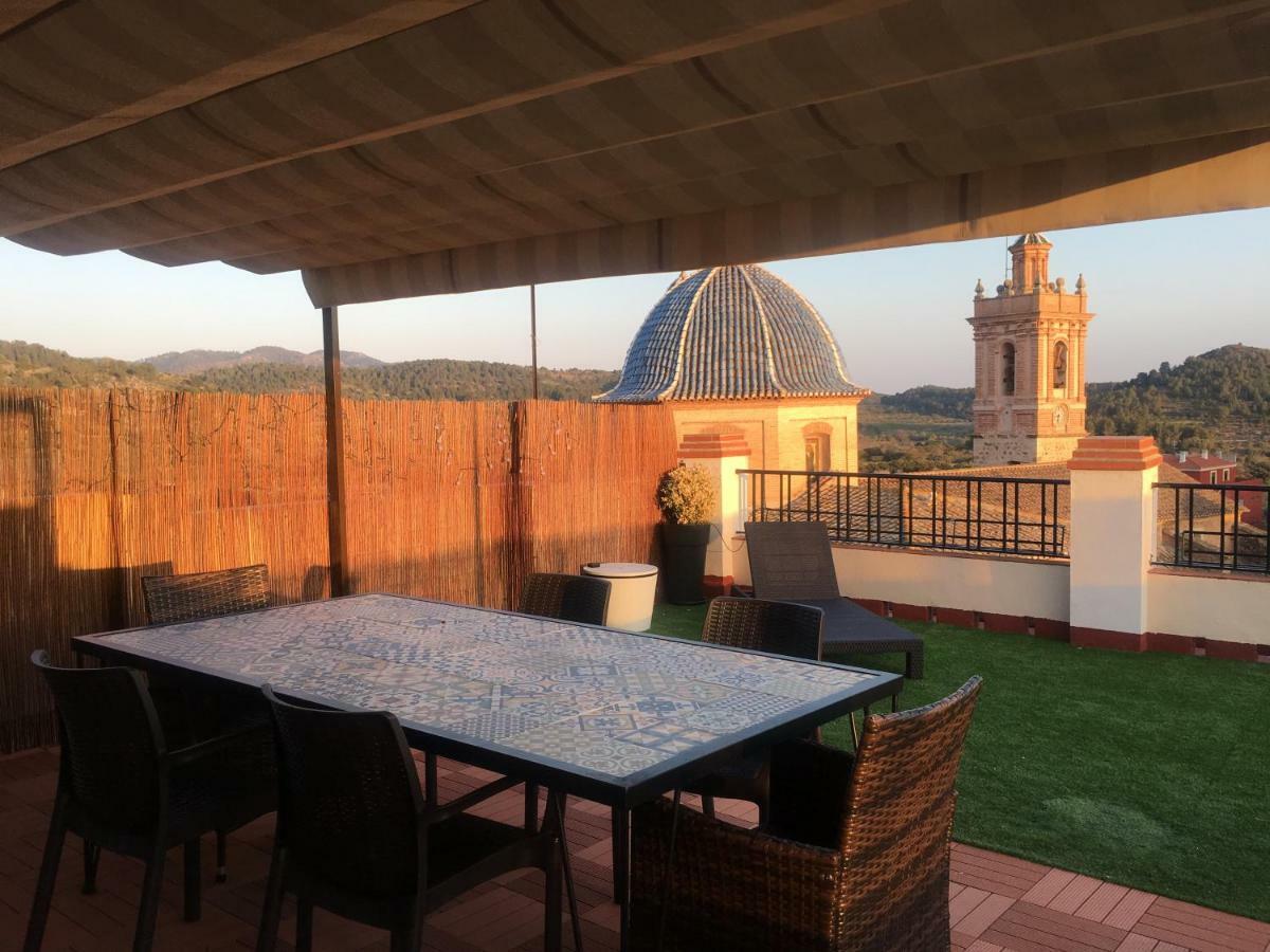 Penzion Casa Rural Valle Del Palancia Castellnovo Exteriér fotografie